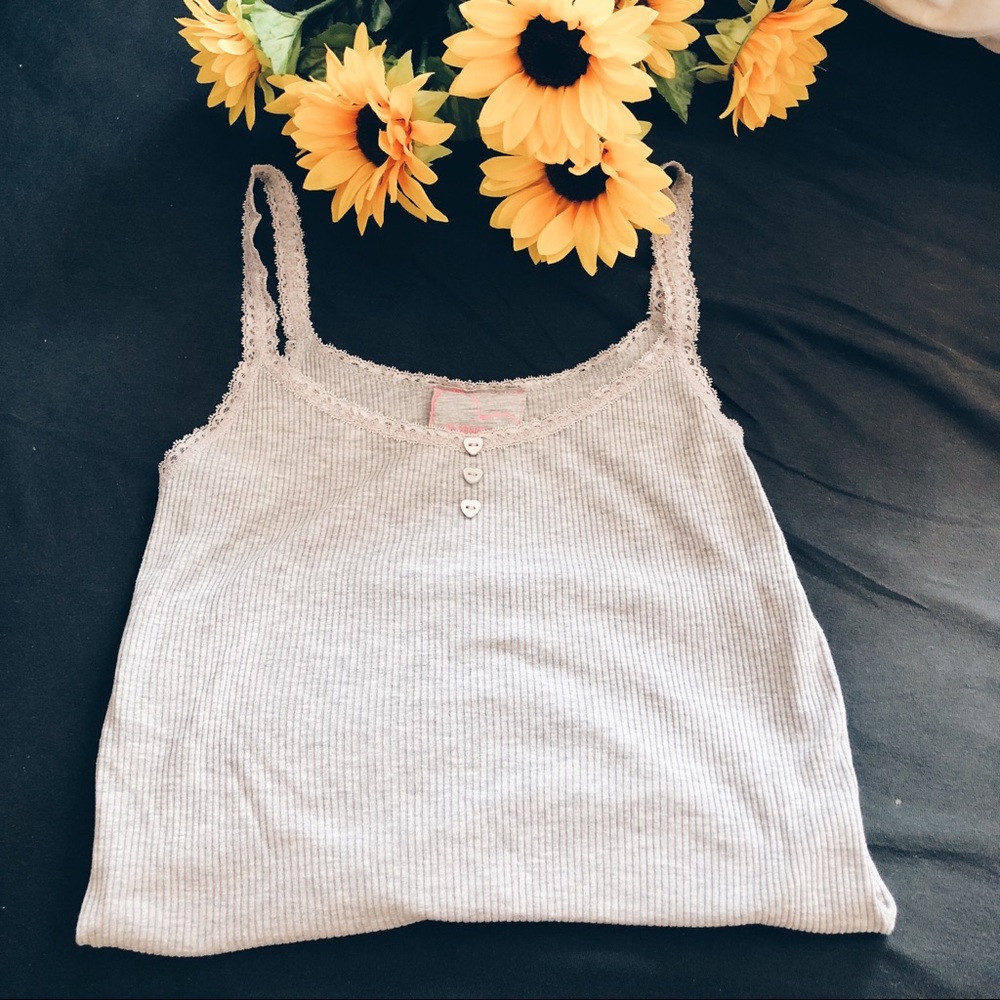 🥥 basic grey tank 👽